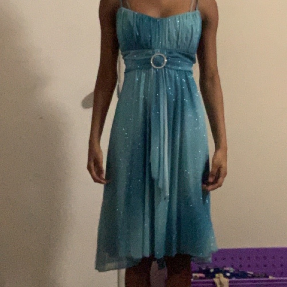 BLUE DRESS